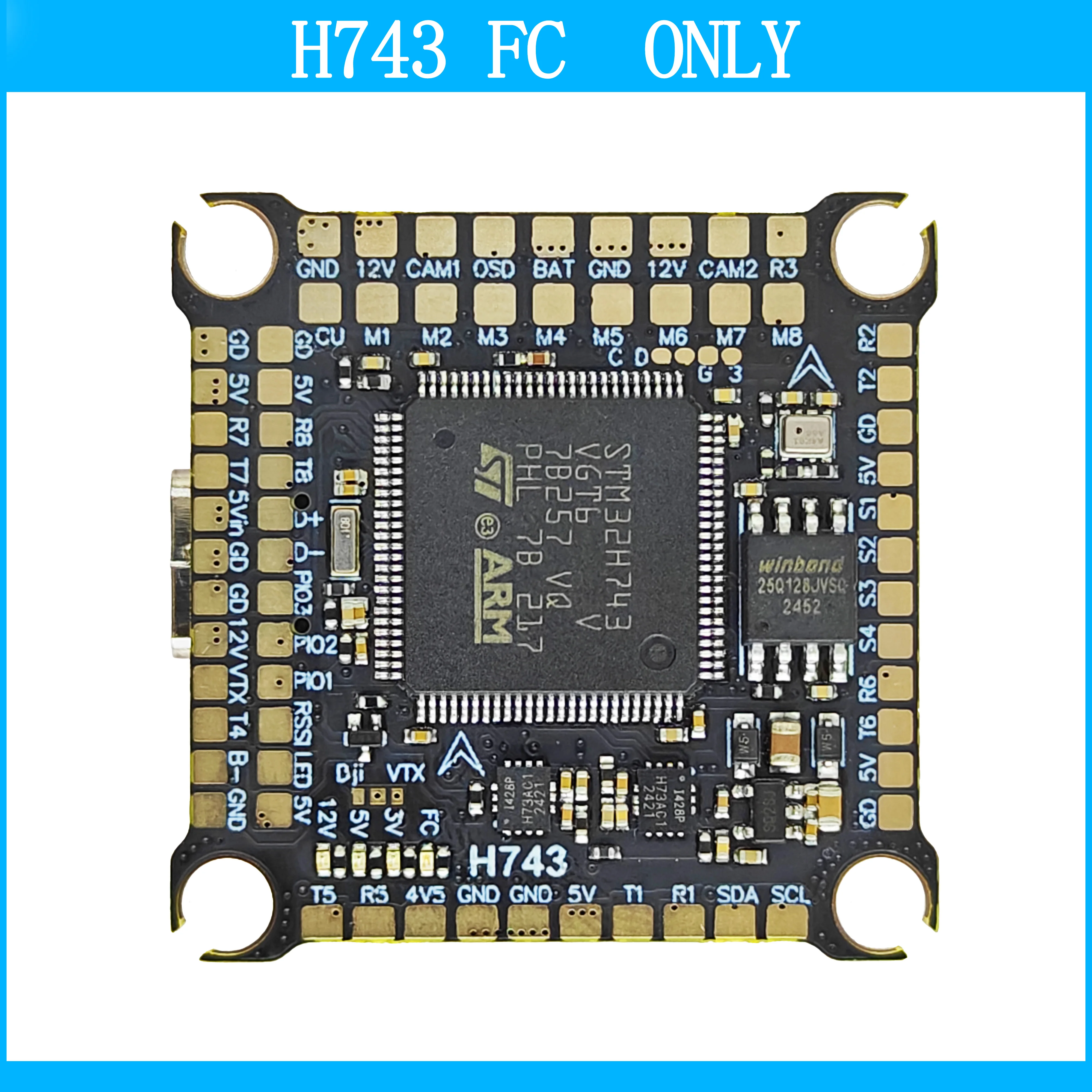 ตัวเลือกสินค้า ชุดควบคุมโดรน H743 สำหรับผู้ชื่นชอบ FPV