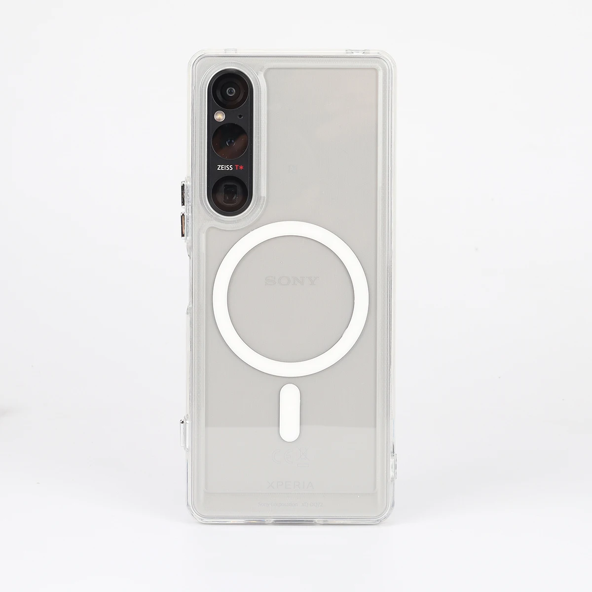 Magnetic Shockproof Clear Phone Case with MagSafe Wireless Charging