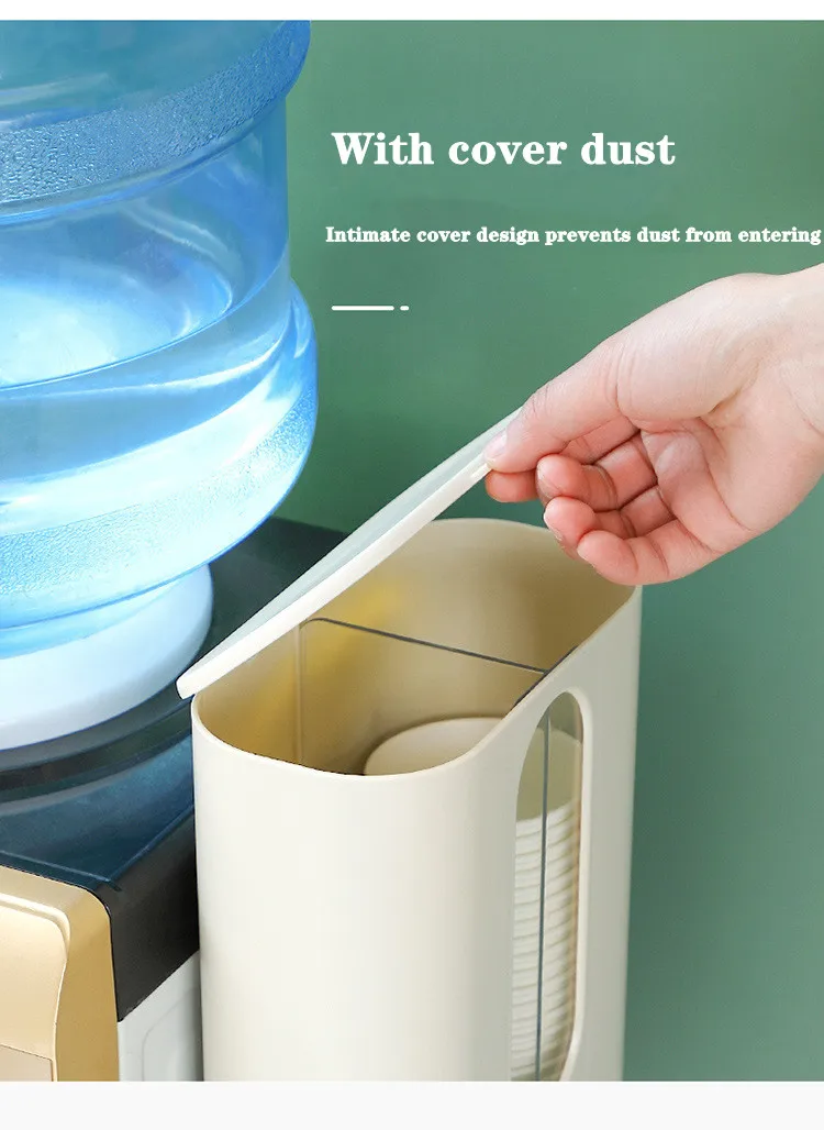 Description Picture 6 of itemNew Dispenser Automatically Drop Cup Remover Disposable Plastic Paper Du Water Holder