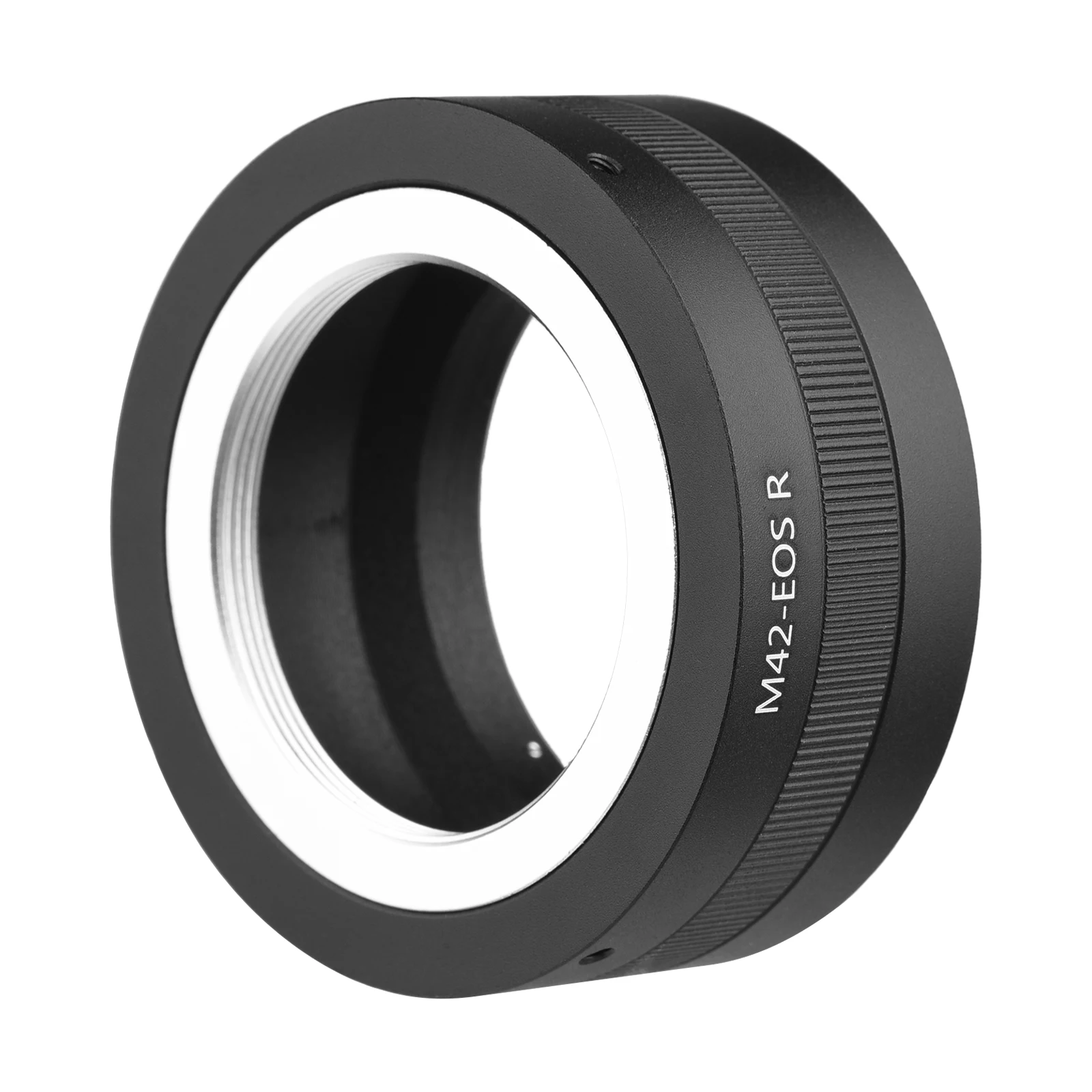 Manual Lens Mount Adapter Ring Aluminum Alloy for M42-Mount Lens to Iconic Brand EOS R/RP/Ra/R5/R6 RF-Mount Mirrorless Camera