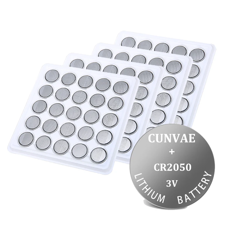 100pcs CR2050 CR 2050 BR2050 LM2050 DL2050 원격 제어 시계 장난감에 대 한 3V 리튬 배터리 ...