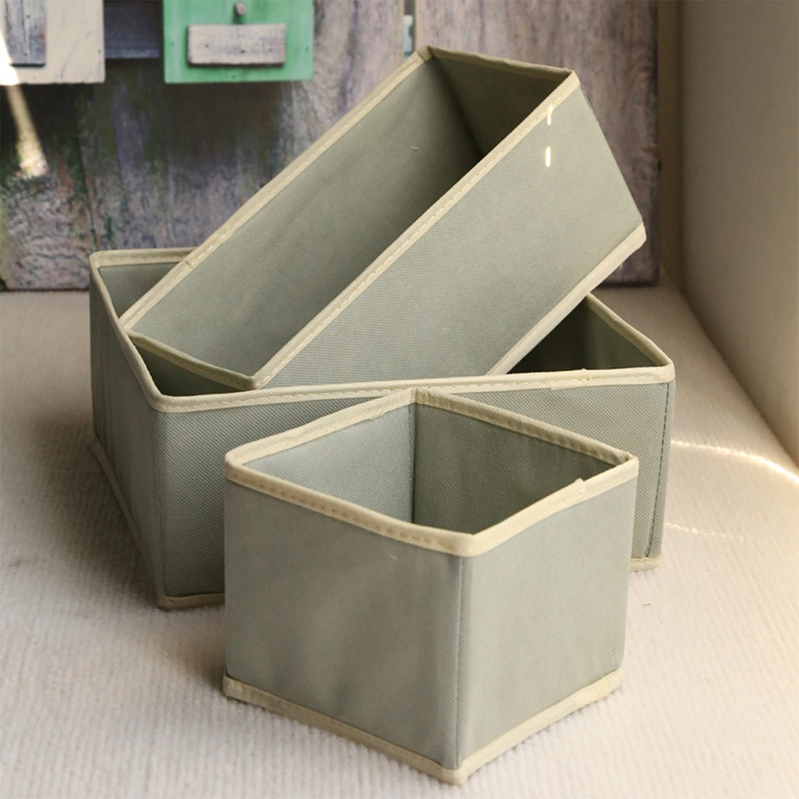 Clothes Organizer Clothes Organizer Storage Box Underwear Bra Socks Cabinet Drawer Organizer T-Shirt Storage Basket Wardrobe Organizers