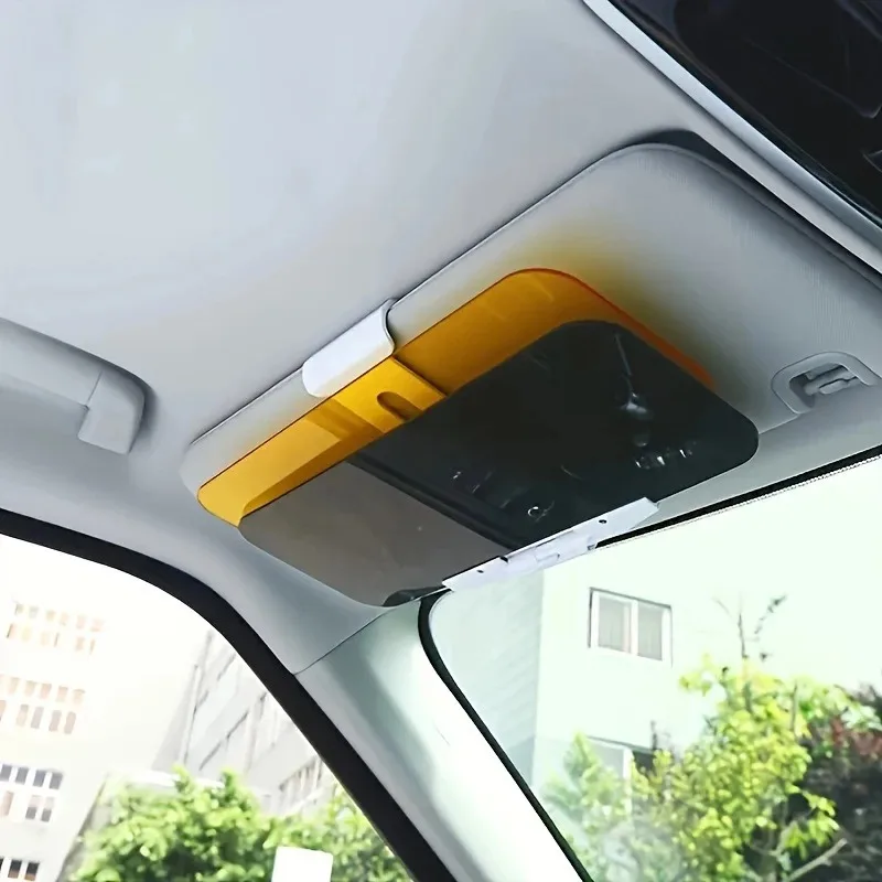 rearview mirror Folding and flipping transparent interior rearview mirror car sun visor high-definition anti sunlight dazzling goggles