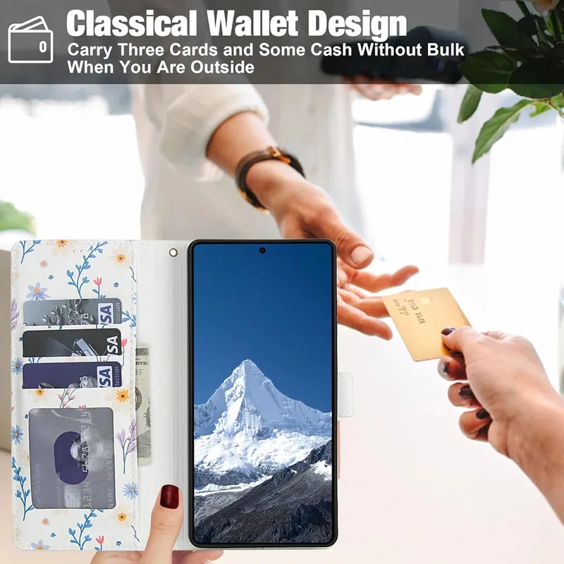 Luxurious Leather Wallet Phone Case