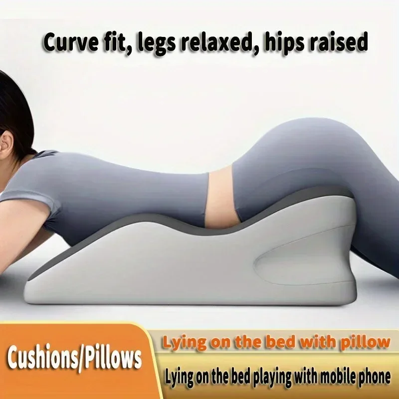 Multifunctional pillow for playing with mobile phone lying in bed and reading with backrest and neck support