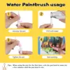 Reusable Book Water Painting Book Early Education Drawing Toys Gifts For Kid's Birthdays, Halloween, Christmas, and Easter 3