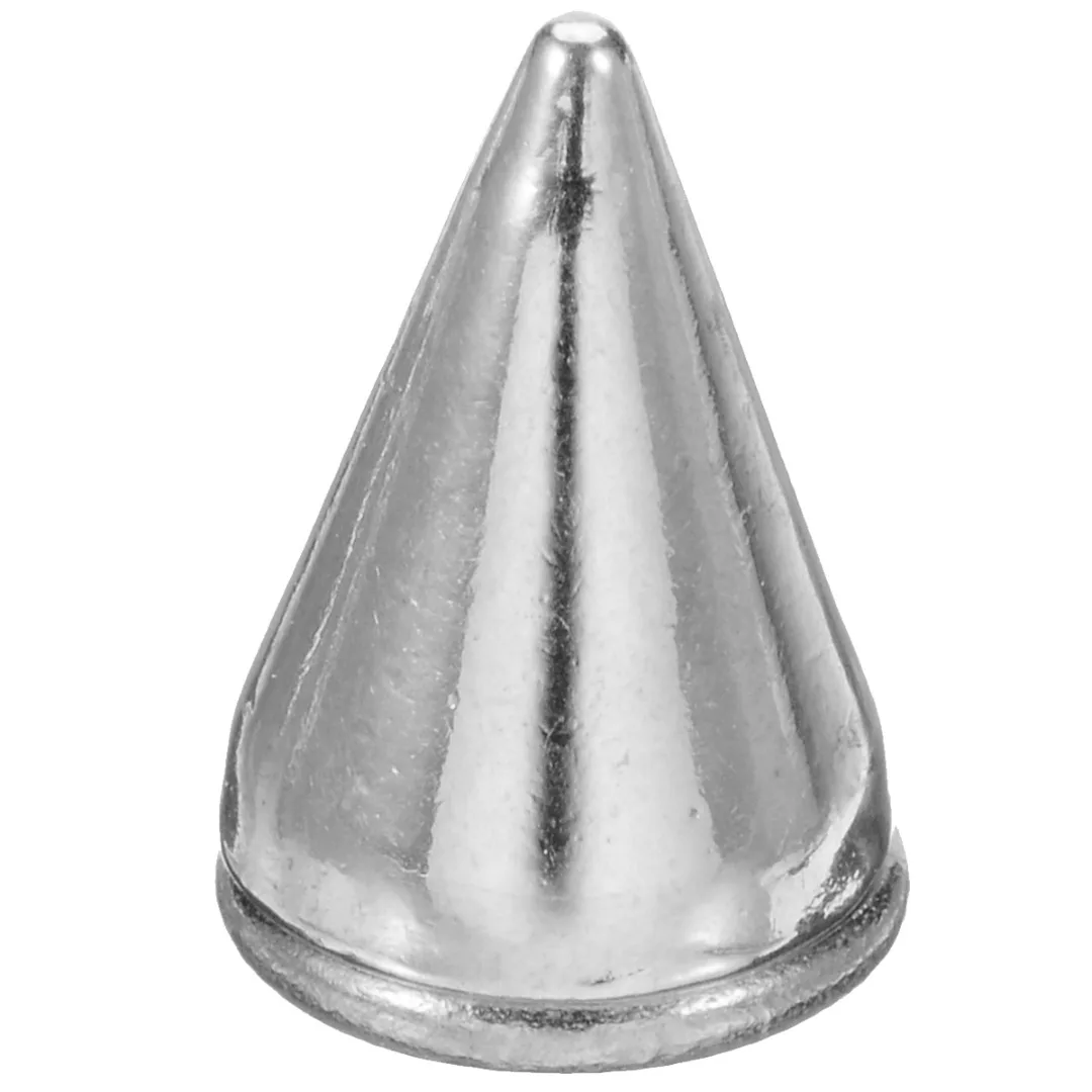 20 50pcs Silver Spots Cone Screw Metal Studs Leather craft Rivet Bullet  Spikes