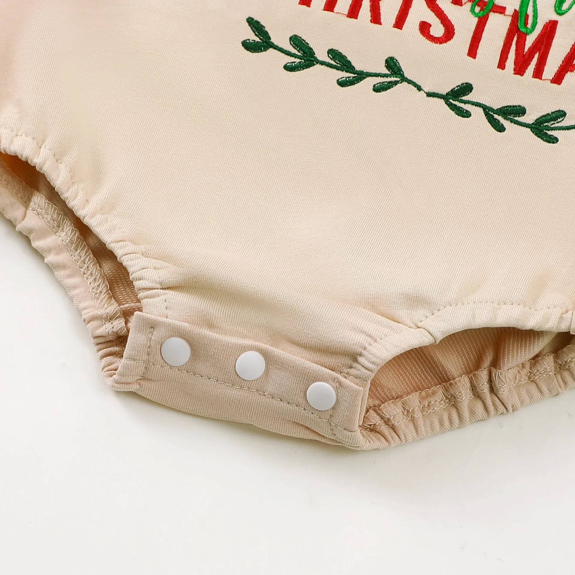 Unisex Long Sleeve Baby Romper Christmas Theme Cotton Underwear Baby Clothes Boys Girls Crawling Suit Neutral Design