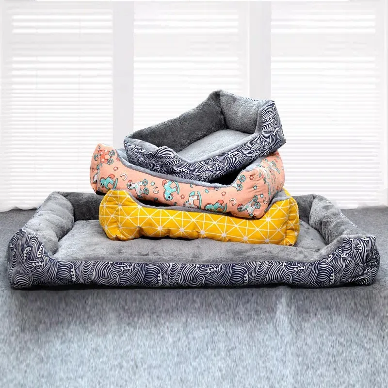 Traspirante Antiscivolo Inverno Pet Dog Bed Warm Puppy Silk Mat Cuscino Per Auto Floor Sofa Cat Dogs Nest Kennel Mat Tress Pad