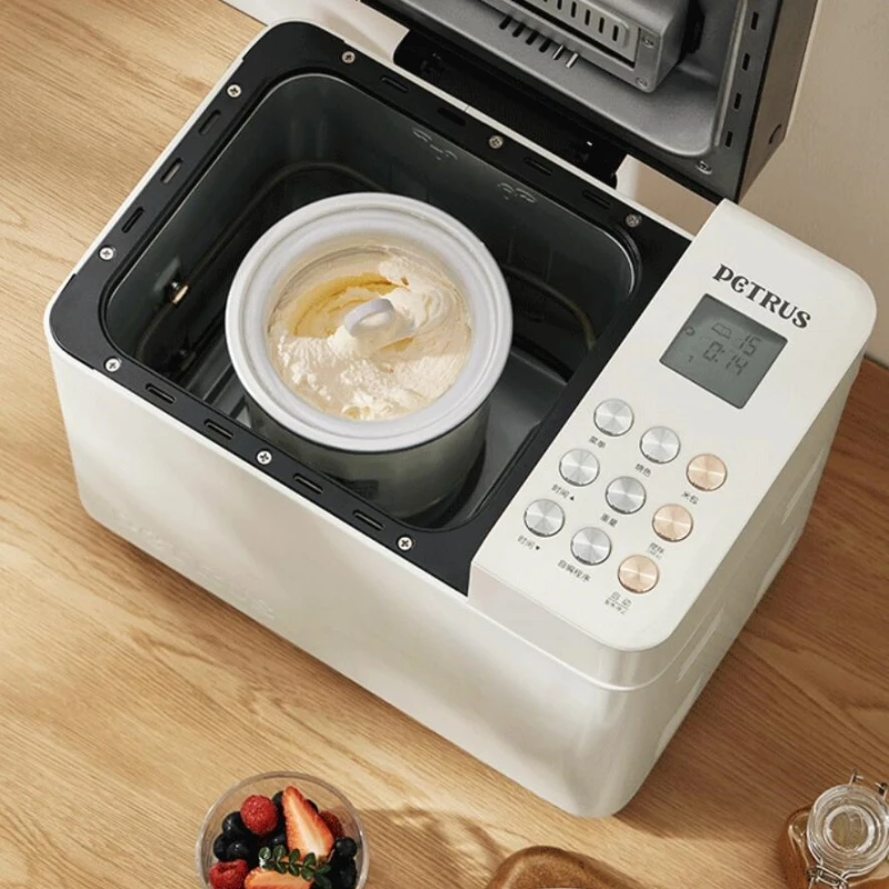 220V Home Bread Maker Multi-function Automatic Harmonising and Fermenting Breakfast Toast Bun Kneading Machine
