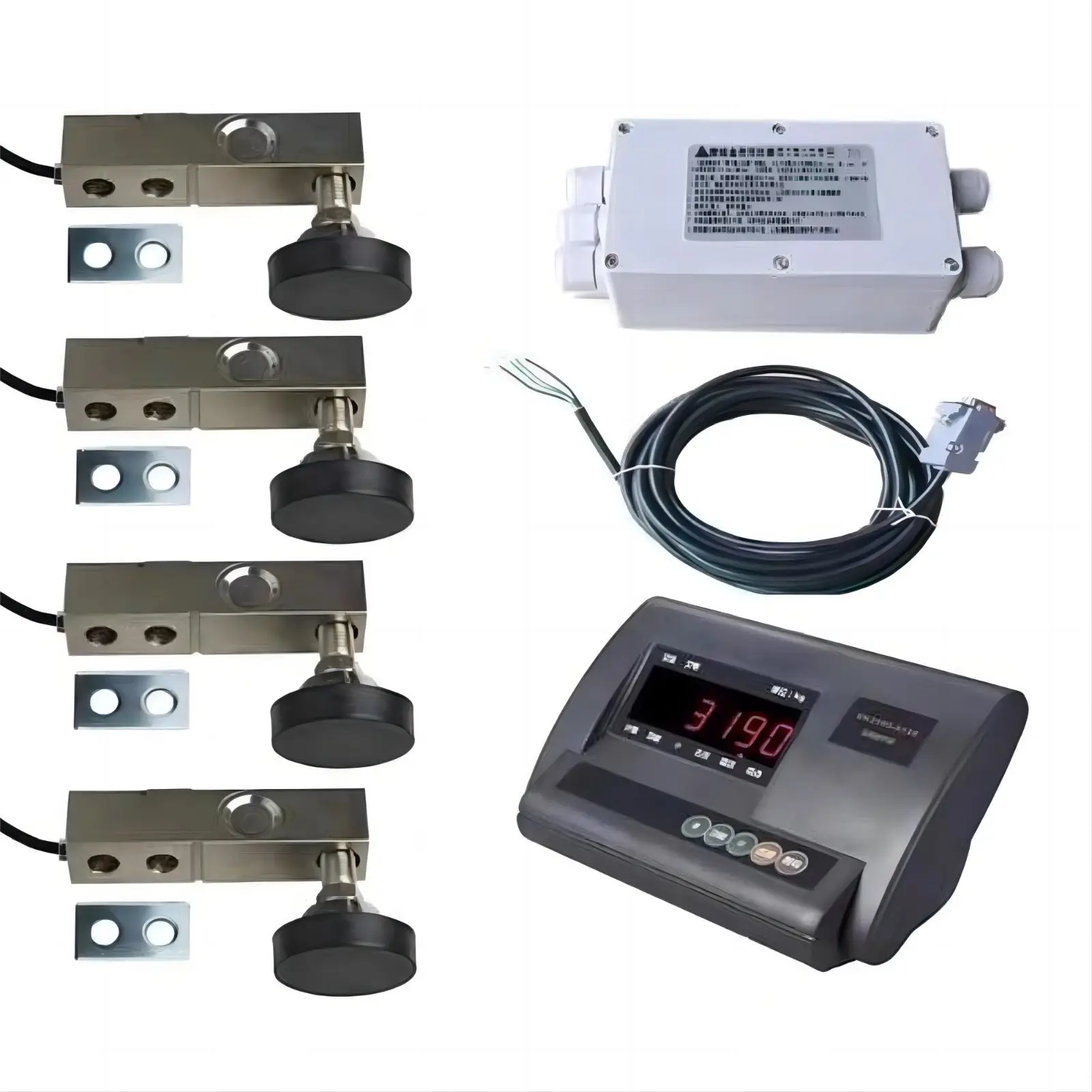 Yzc-320c A12+e Loadmeter Kit Display Diy Load Cell Load Cells Weighing Sensor 5T 10T 20T Shear Beam Alloy Steel High Precision