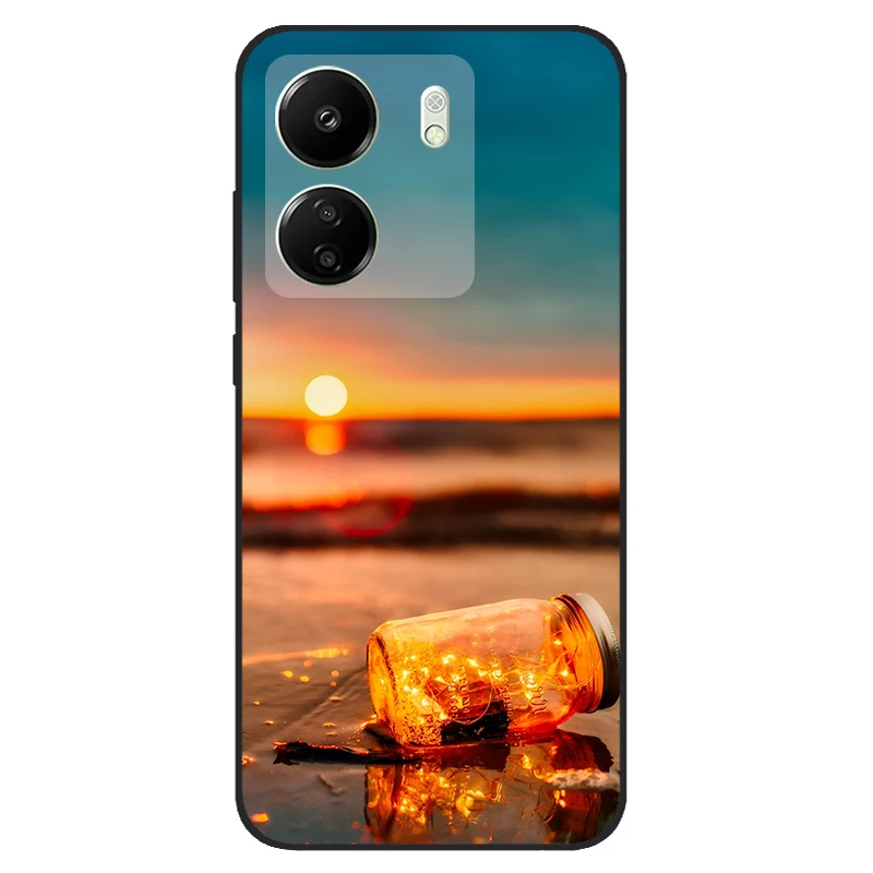 Case For Redmi 13C Coque TPU Soft Silicone Fashion Phone Funda For Xiaomi Redmi 13C Case Bumper Back Cover Capa Marble — view 6