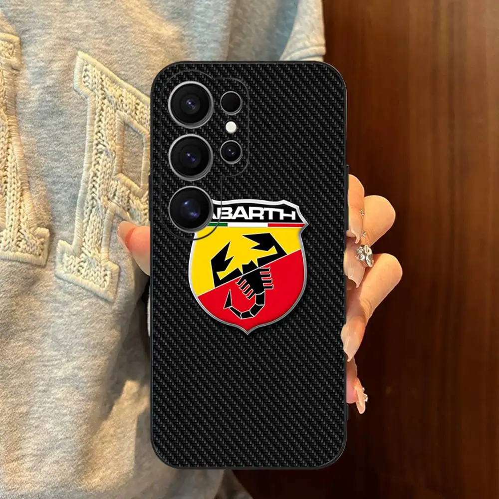 Luxurious A-AbarthS-S Phone Case with Bath Mat Textures