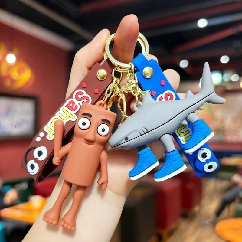 Tralalero Tralala キーホルダー新 Tungtung Sahur Brainrot かわいい