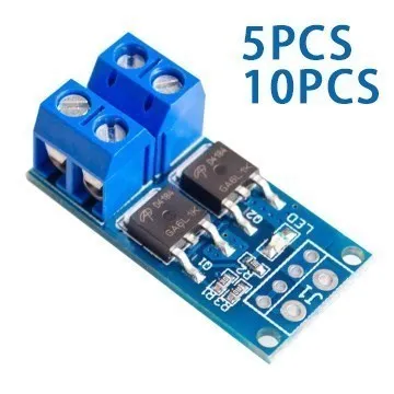 Lot De 20 Modules Interrupteur MOS 15A 400W - Commande PWM 0-20KHz - Tension DC 5V-36V - Youmile