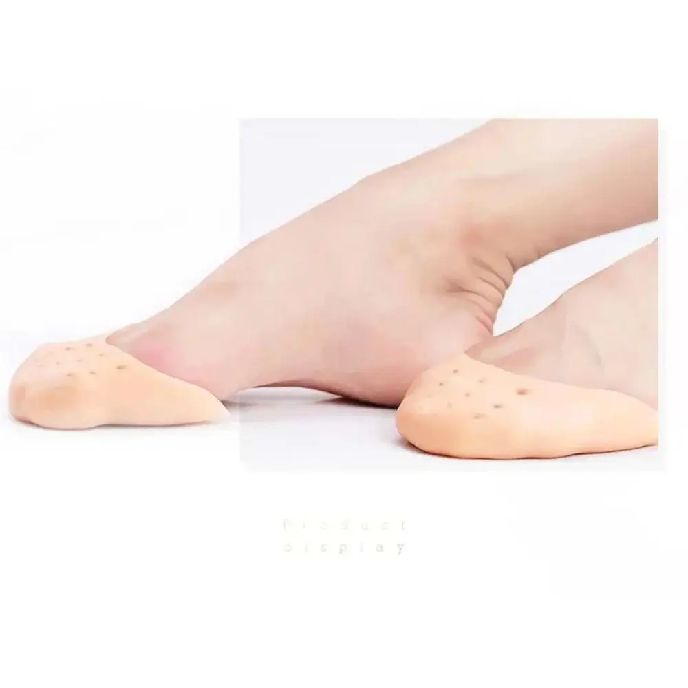 Silicone Ballet Toe Pads Pointe Shoes Cushion Topper Shoes Toe Protector Foot Care Soft Material Toe Cap Cover Dance Movement
