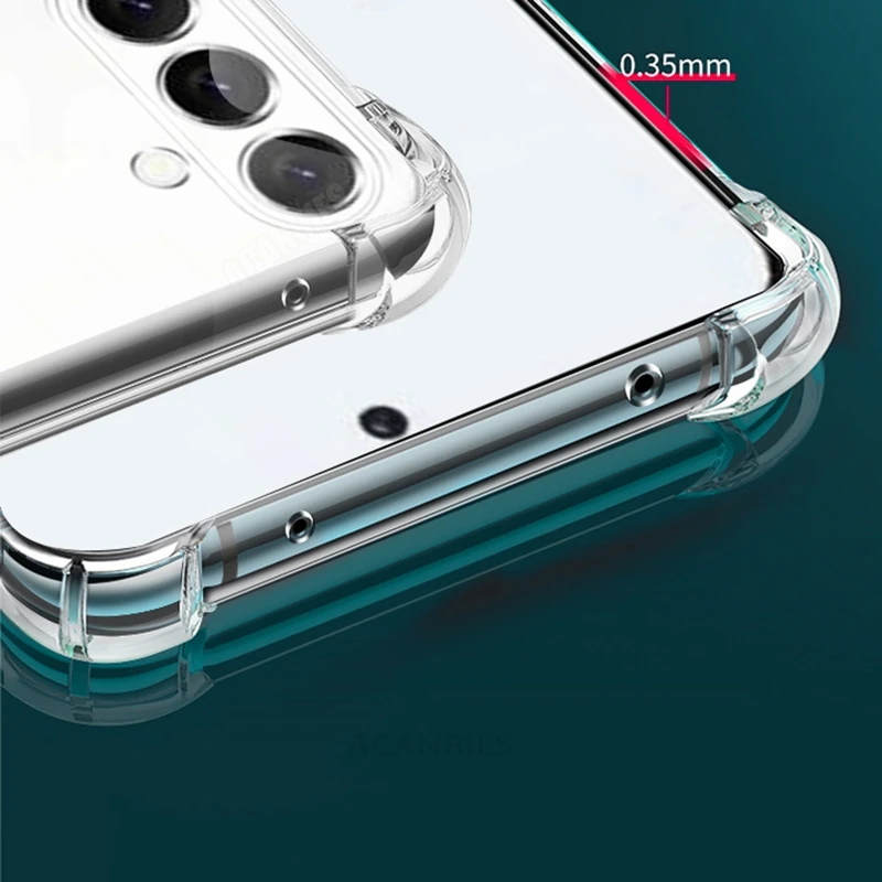 Shockproof Transparent Silicone Full Cover Airbag Case