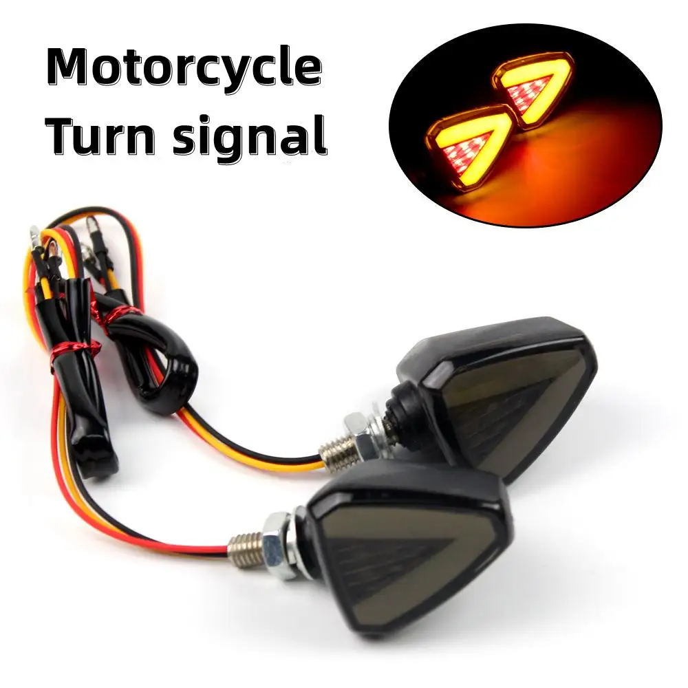 Motorcycle-LED-Turn-Signal-Stereo-Triangle-Lamps-Electric-Motorcycle ...