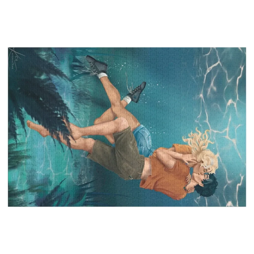 

The Underwater Kiss Jigsaw Puzzle Wooden Decor Paintings Iq Woods For Adults Custom Puzzle