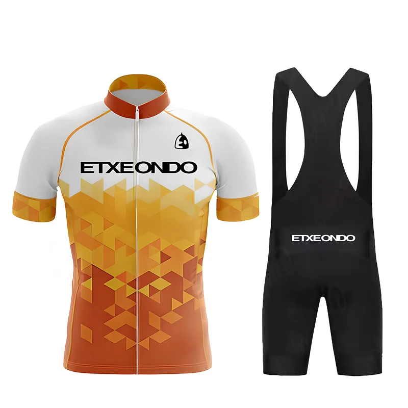 Cycling Jersey Set Man Ciclismo MTB Mountain Bike Etxeondo Bicycle Clothing NICE MEN GEL Bib Shorts Bike Wear Medium Distance cycling suit cycling jersey set