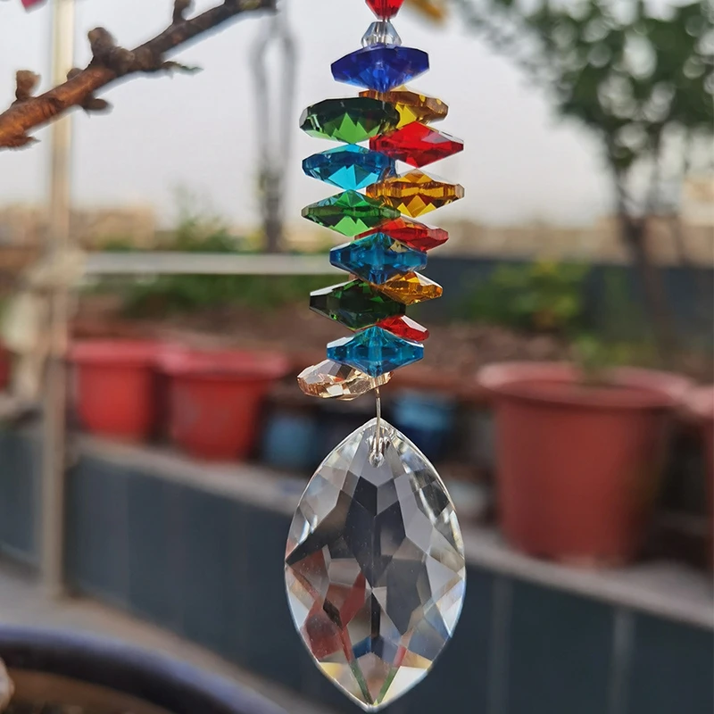 Pendentif Attrape-soleil En Cristal, Convient À La Décoration De Noël Dans  Le Jardin, Mode en ligne