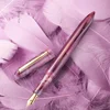 New RIIMOO LY530 Acrylic Fountain Pen Calligraphy Practice Exquisite Back To School Gift for Students Iridium EF F Nib Supplies 6