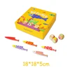 Kids Wooden Matching Toy Montessori Board Game Memory Training Color Cognition Logical Thinking Education Toys For Children Gift 6