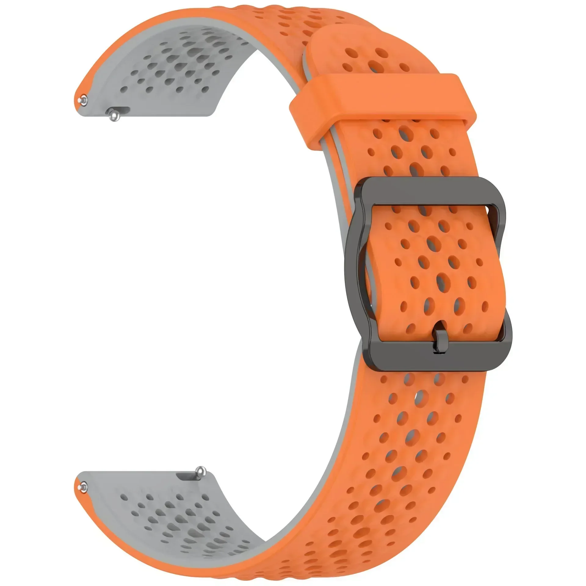 Breathable Silicone Strap for Smartwatch - 22mm Sport Band Accessory