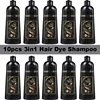 100ml 3in1 Hair Dye Shampoo for Gray Hair Polygonum Multiflorum Herbal Ingredients Natural Ginger Darkening Coloring Cover 1