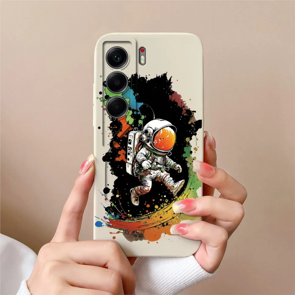 Funny Cat Silicone Soft Camera Protective Phone Case Cover