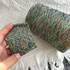 500g Unique Fancy Space Dye Gold Silver Silk Cotton Hollow Yarn Handwork Crochet Knit Metallic Yarn Thread X5599 5