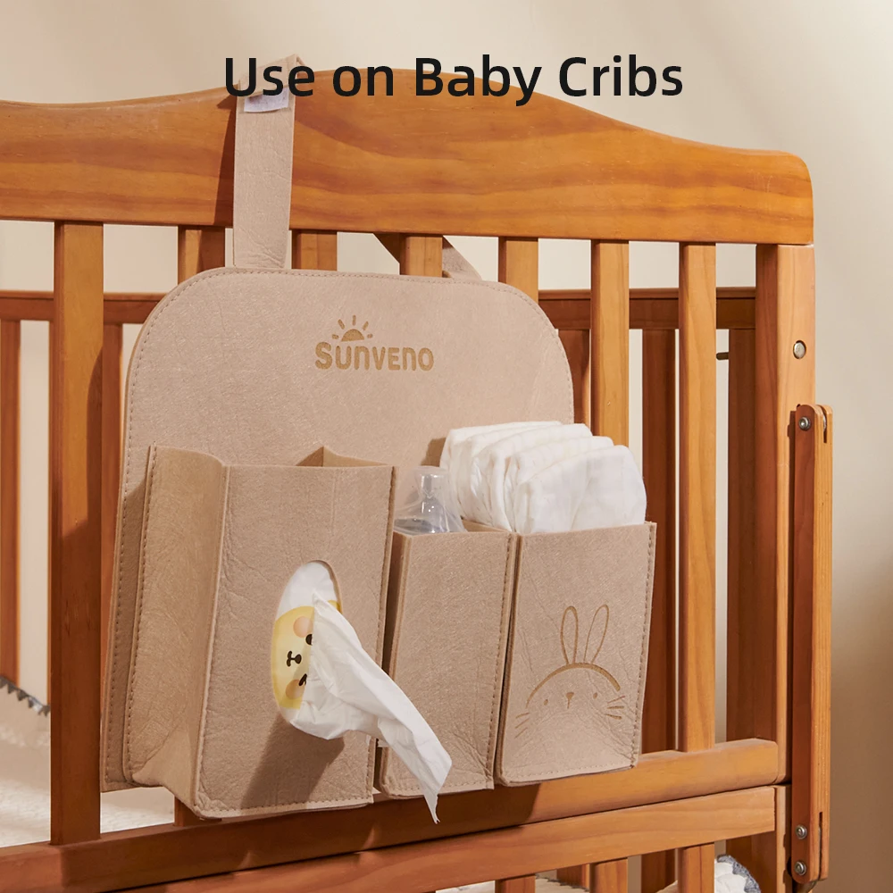 Sunveno Baby Car Seat Hanging Storage Bag Organizer Design for Tissue, Cup, and Snack Storage