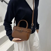 Nouveau sac à main pour filles, petit sac carré tendance et à la mode Version coréenne, sacs à bandoulière décontractés à Texture polyvalente 5