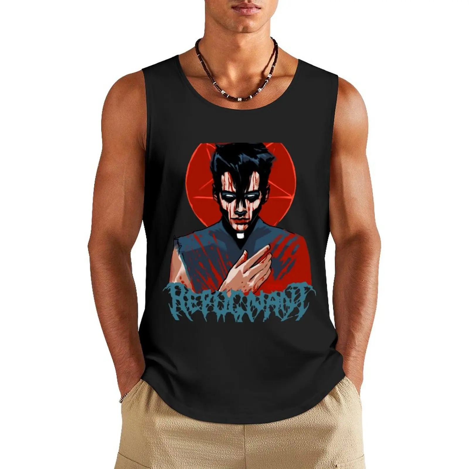 

[ORIGINAL] Bloody Mary II Tank Top Men's gym clothing man vest gym clothes men bodybuilding man