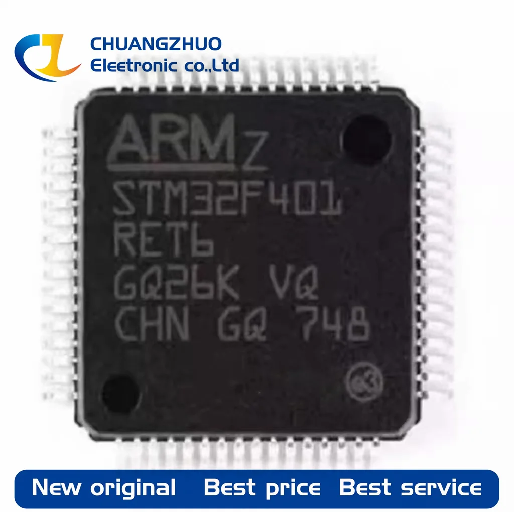 

Новый оригинальный микроконтроллер STM32F401RET6 512KB 1,7 V ~ 3,6 V ARM Cortex-M4 84MHz 50 LQFP-64(10x10)