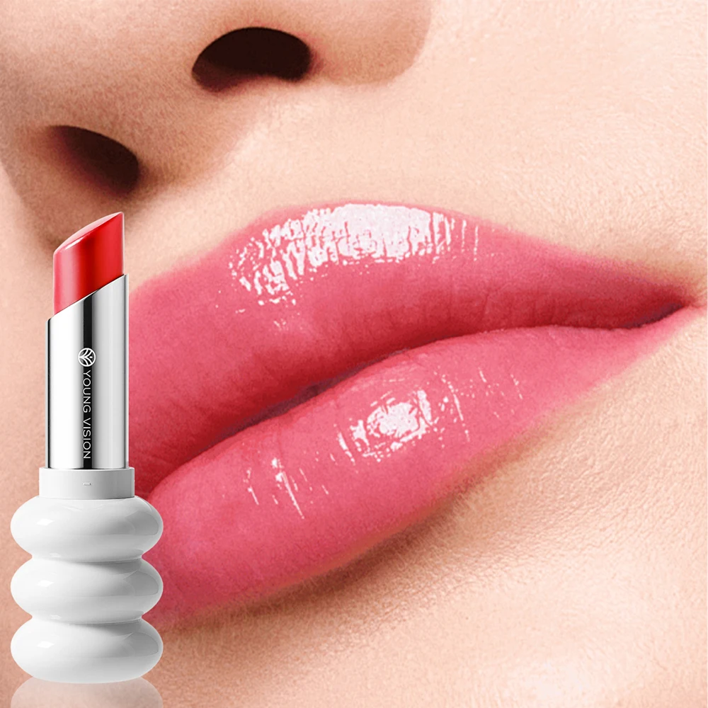 6 Colors Fine Shimmer Nourishing Light Lipstick Long Lasting Colors Easy to Apply Lip Moisturizing Lipstick
