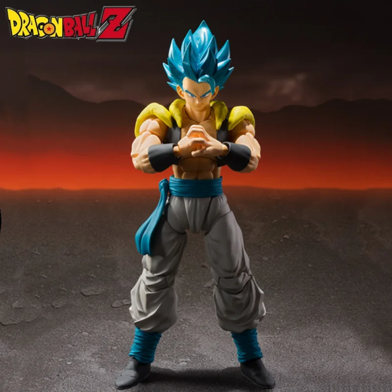 Genuine Shfiguarts Anime Dragon Ball Gogeta Figure Blue Hair Gogeta Theater  Edition Joint Movable Doll Collectible Toy Cool Gift - AliExpress