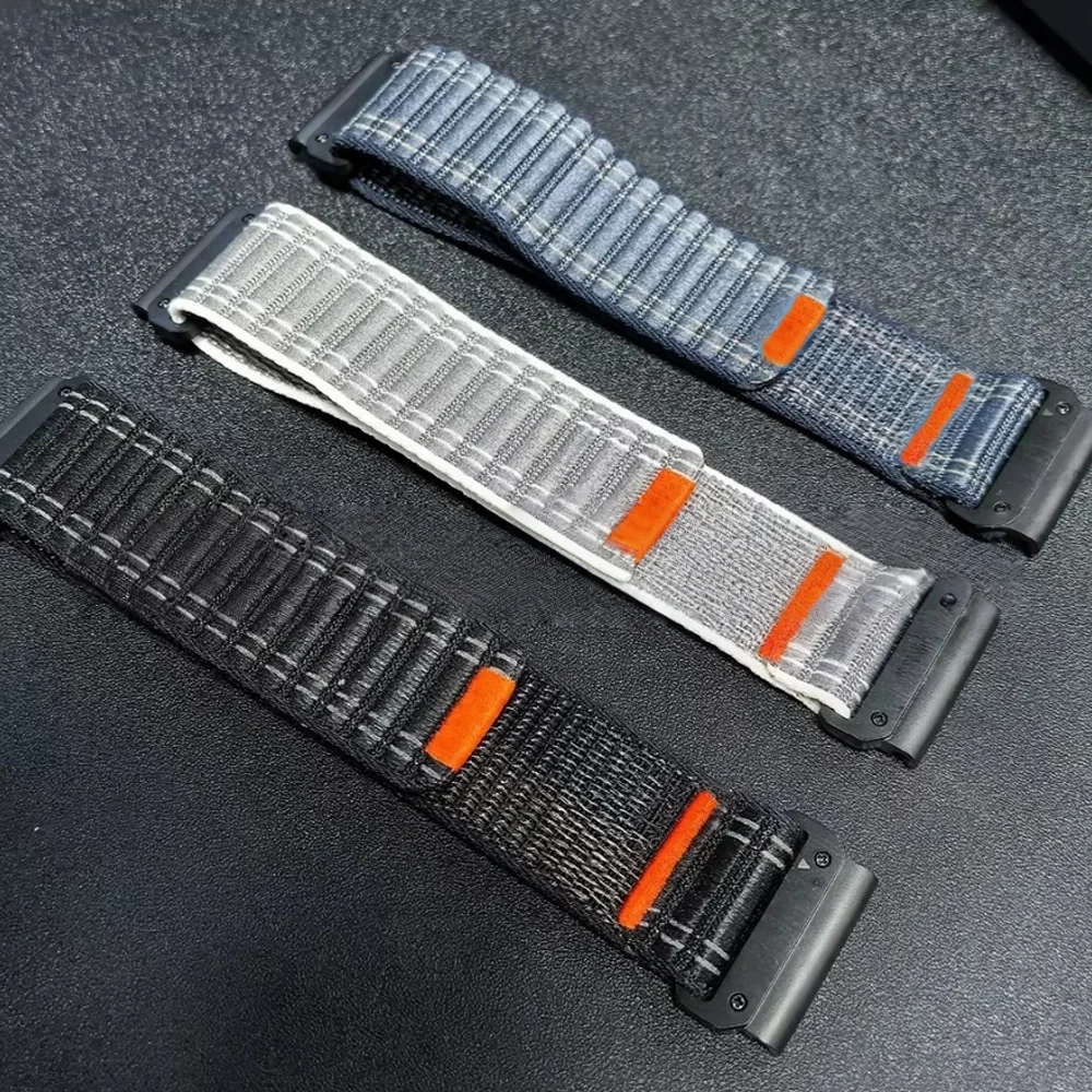 Elastic Nylon Quick Fit Strap, 22mm/26mm,