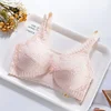 Front Button Maternity Nursing Bra Adjustable Gathered Underwear Comfortable Breastfeeding Bra for Feeding Pregnant Women Clothe 2