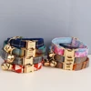 Cat Collar Bowknot Adjustable Safety Personalized pet collar Customized Name Soft 1