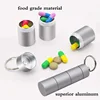 Mini Portable Aluminum Waterproof Pill Box Cases Sealed 3 Times Grids A Day Organizer Tablet Travel Medicine Vitamin Fish Oils 2