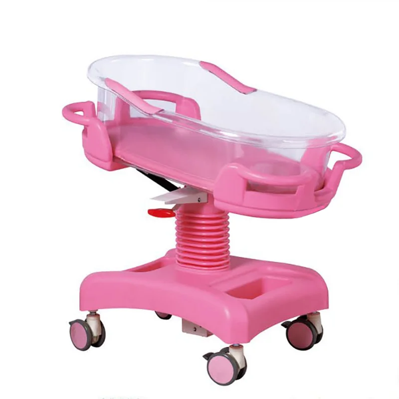 

Medical Obstetrics and Gynecology ABS baby carriages movable on wheels newborn stroller baby bed