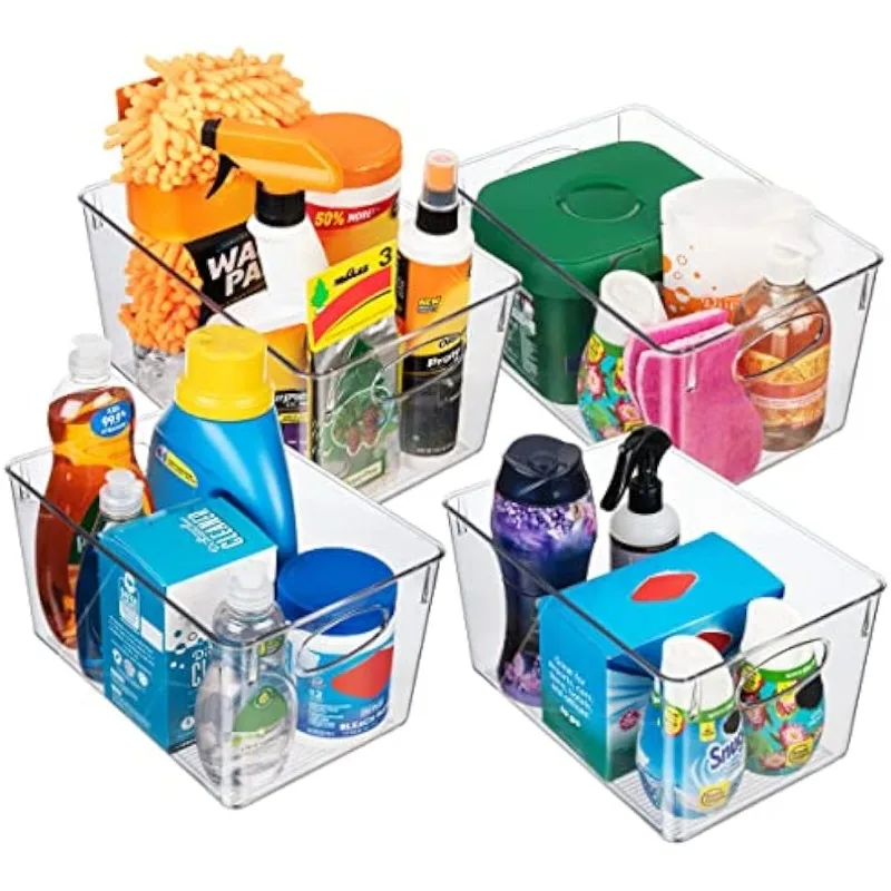 Buy Wholesale China Clearspace Plastic Storage Bins,fridge Storage  Containers,kitchen Organization,pantry Storage Basket & Fridge Storage  Containers With Handle at USD 0.85