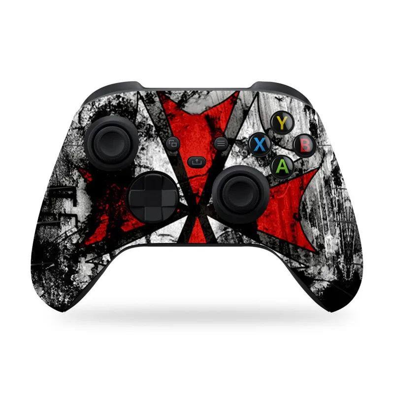 17 Style Sticker For XBOX Series X/S Controller Anti-slip Protective Skin Stickers For Xbox Series S/X Game Joystick Accessories 