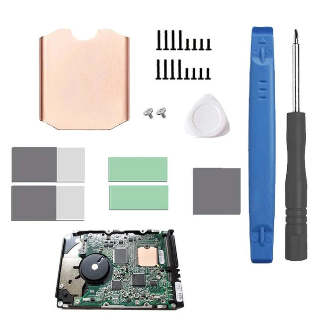 Kit de accesorios para juegos, juego de disipador térmico SSD