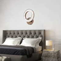 Lampe de chevet chambre décoration nouveau maître salon escalier moderne simple fond allée applique murale 2
