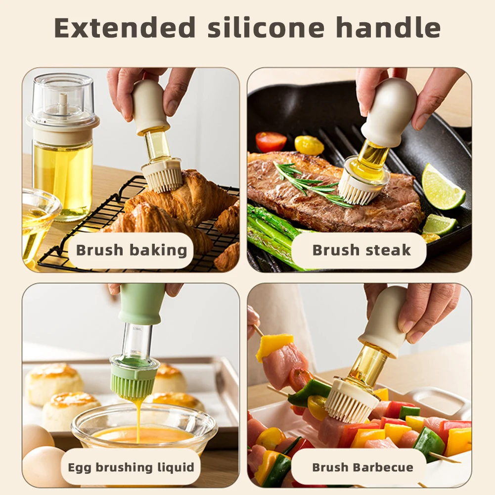 Silicone Brush Oil Tool Quantitative Controllable Oil Tool For Home
