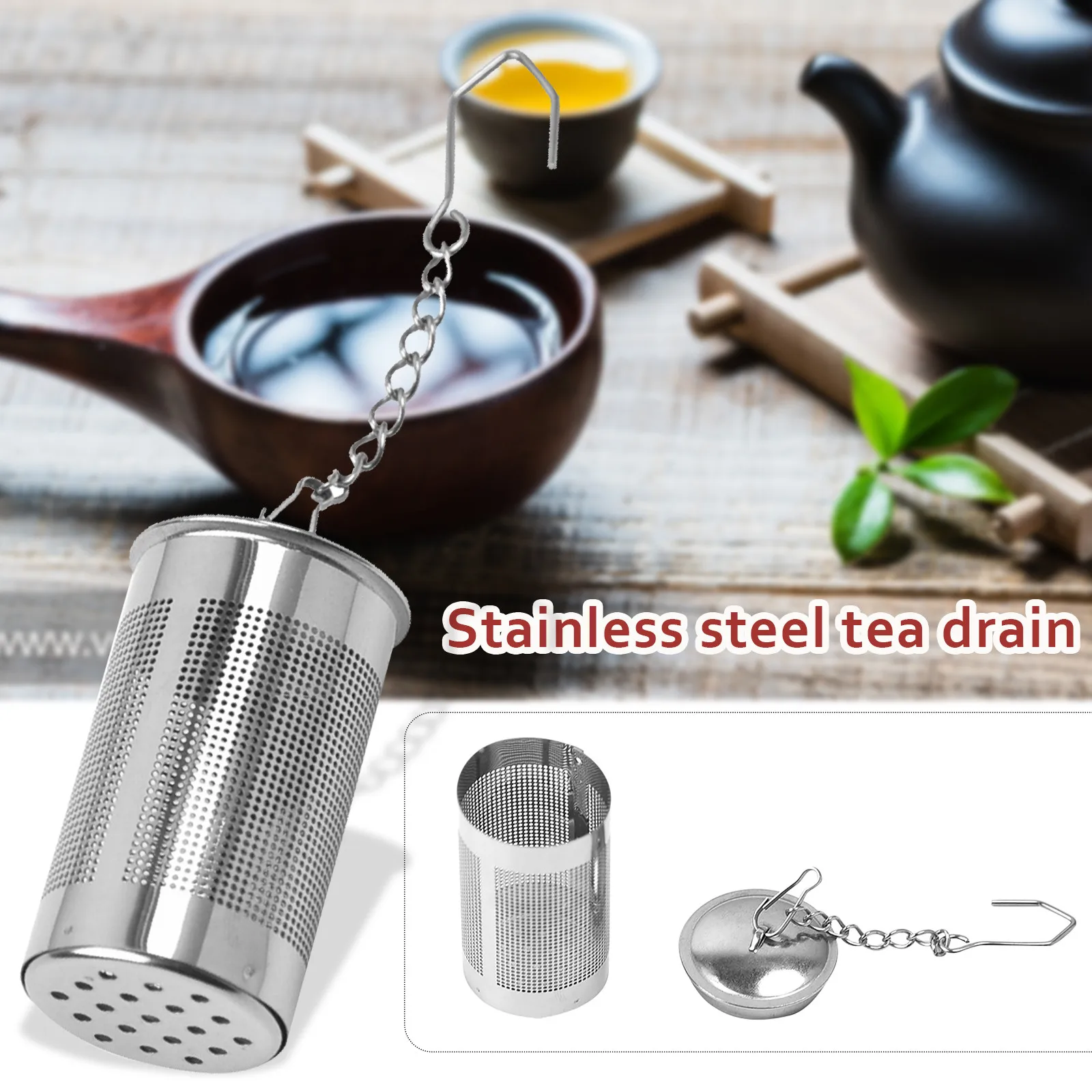 Tool Steel Spoon Holder Pipe Filt Design Stainless Infuser Infuser Tea Stacking Lunch Container Compartment Meal Prep Containers
