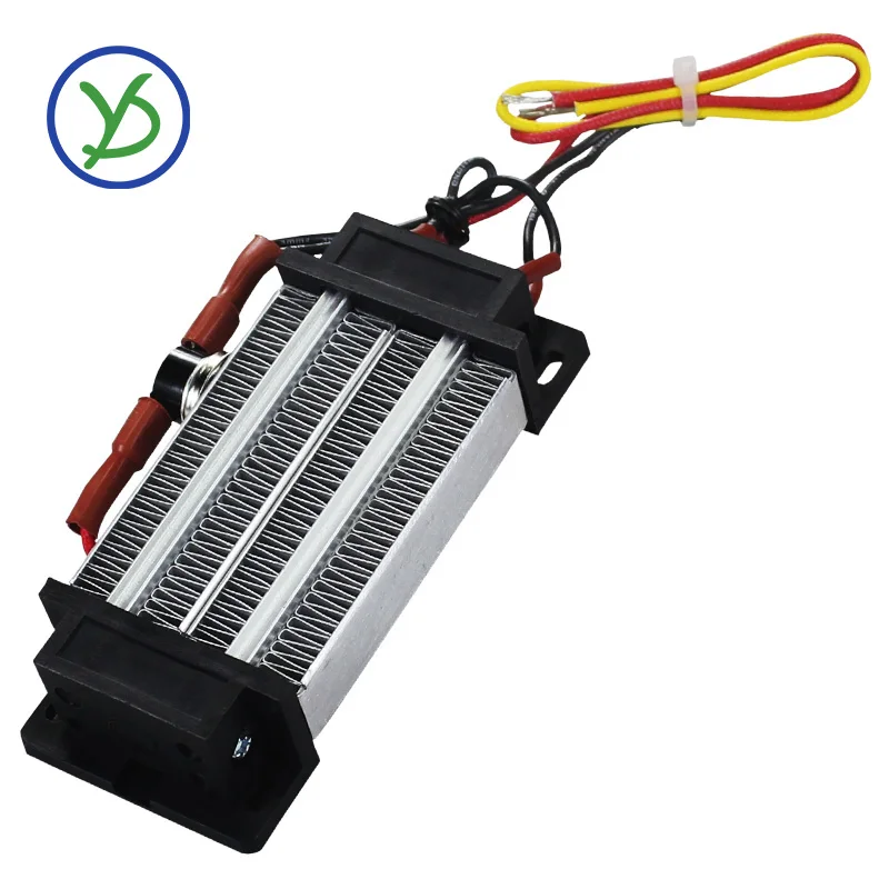 220V 300W Surface Insulated Thermostatic PTC incubator heater ceramic air heater Electric heating element AC/DC 76A2 120*50mm