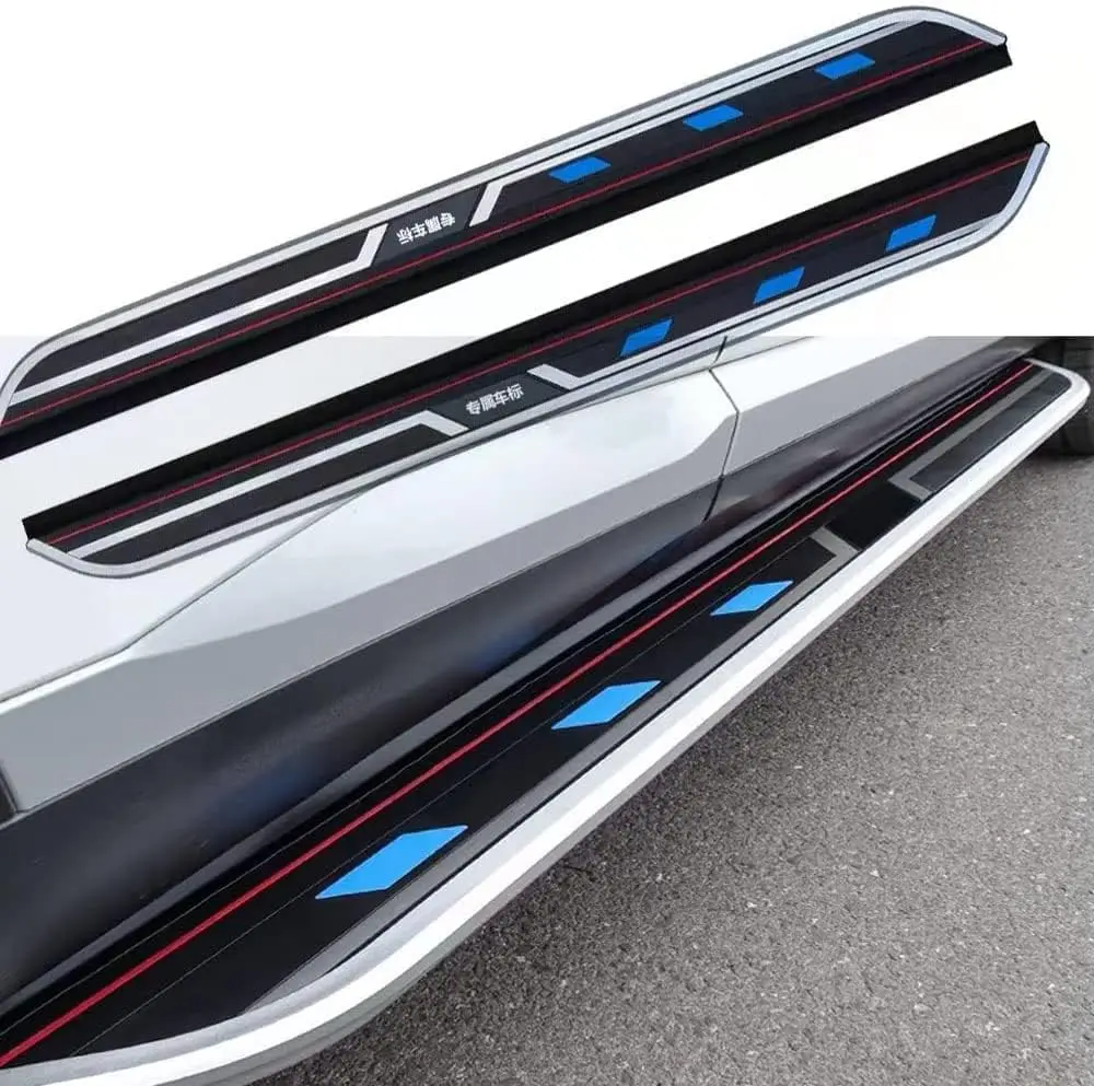 BMW X4 G02 2019-2023 2024 고정 사이드 스텝 러닝 보드, 너프 바 페달, 2 개